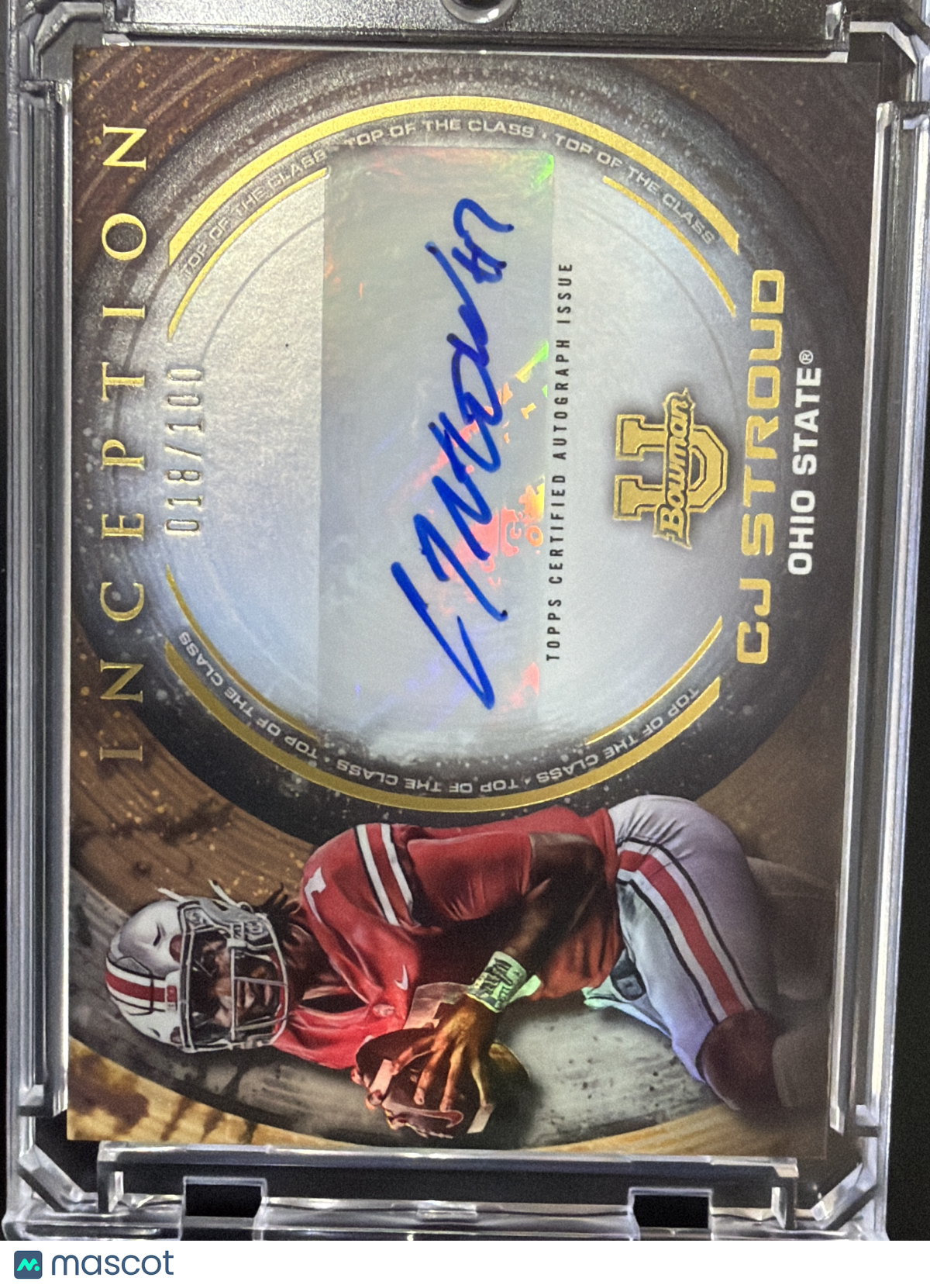 2023 Bowman University Inception Top of the Class C.J. Stroud #TOP-CS /100