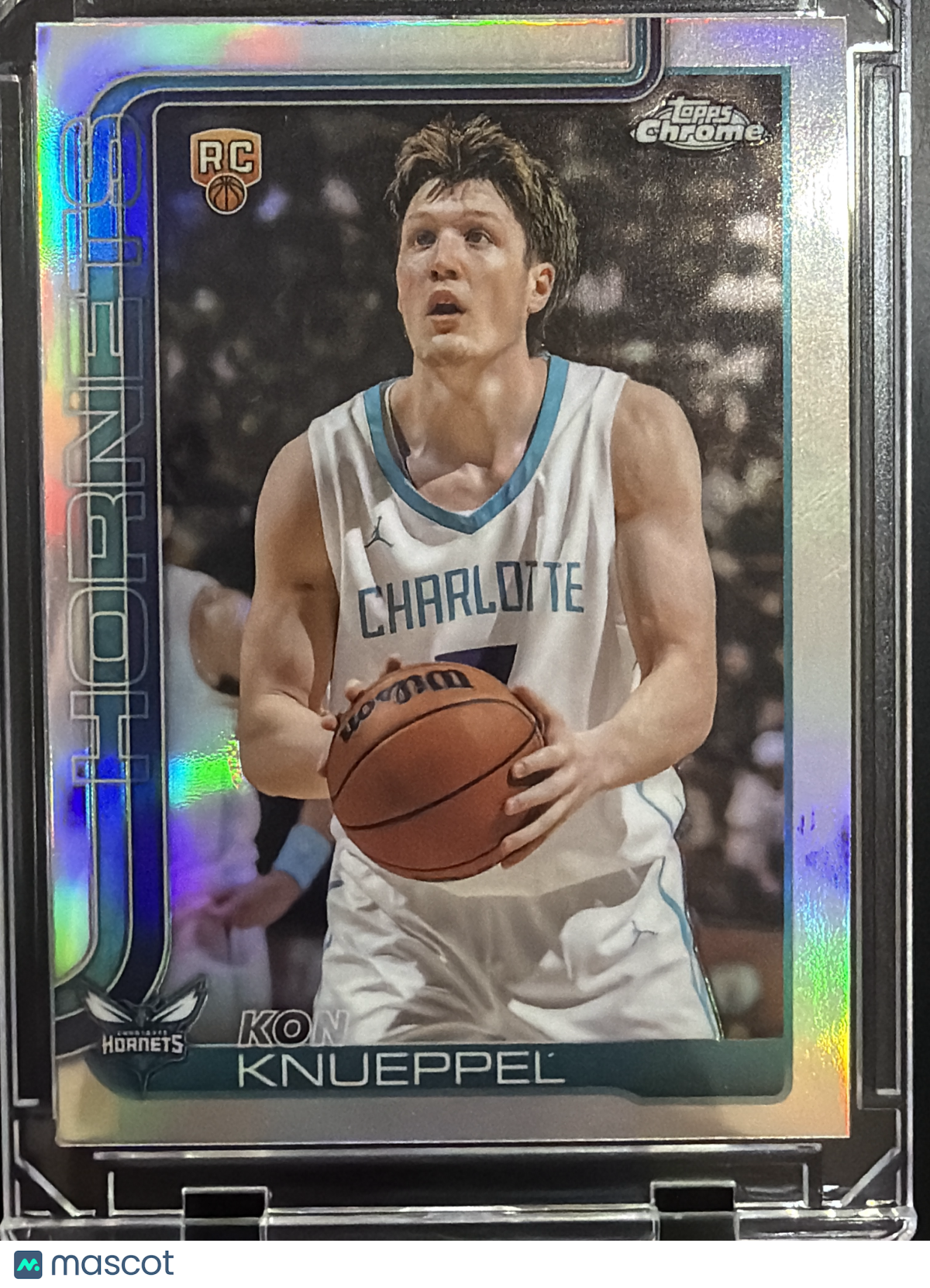 2025 Topps Chrome Kon Knueppel #254 Refractor RC