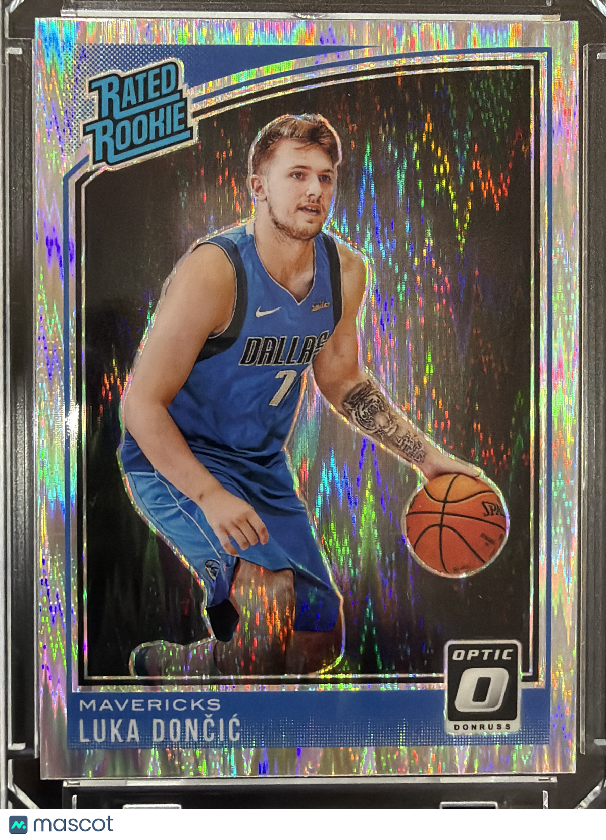 2018 Panini Donruss Optic Luka Dončić #177 Fast Break Holo
