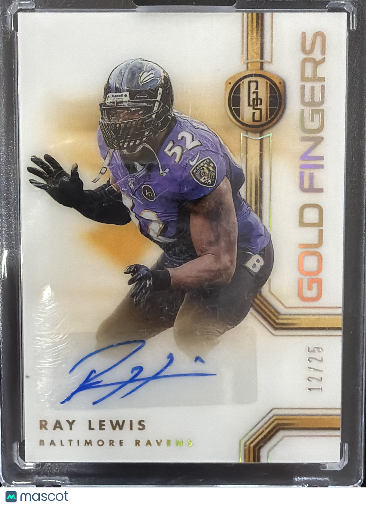 2022 Panini Gold Standard Ray Lewis #HS-RLE /25
