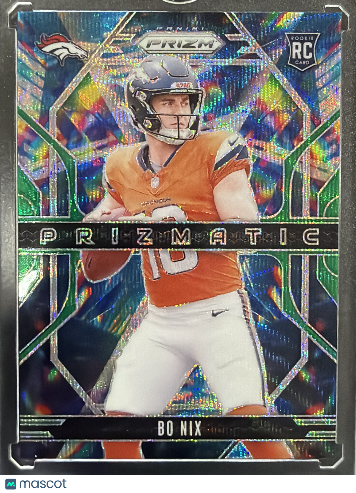 2024 Panini Prizm Prizmatic Bo Nix #11 RC