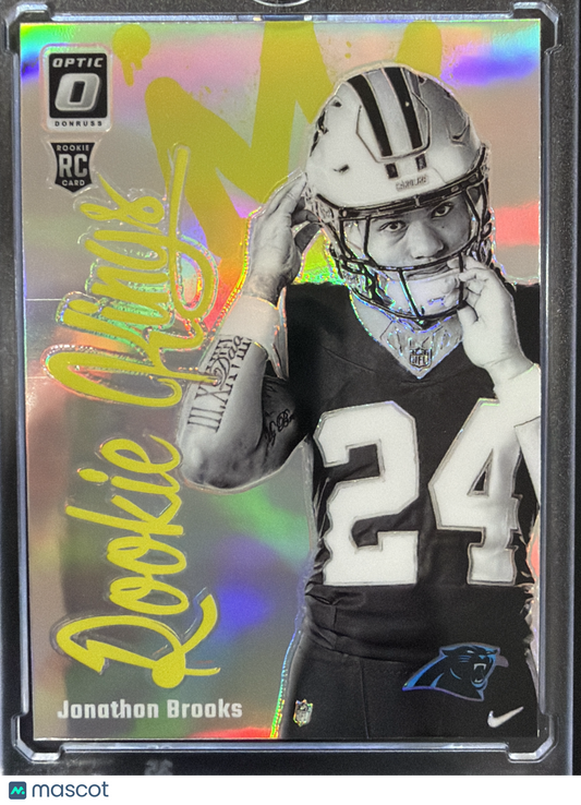2024 Panini Donruss Optic Rookie Kings Jonathon Brooks #10 Holo RC