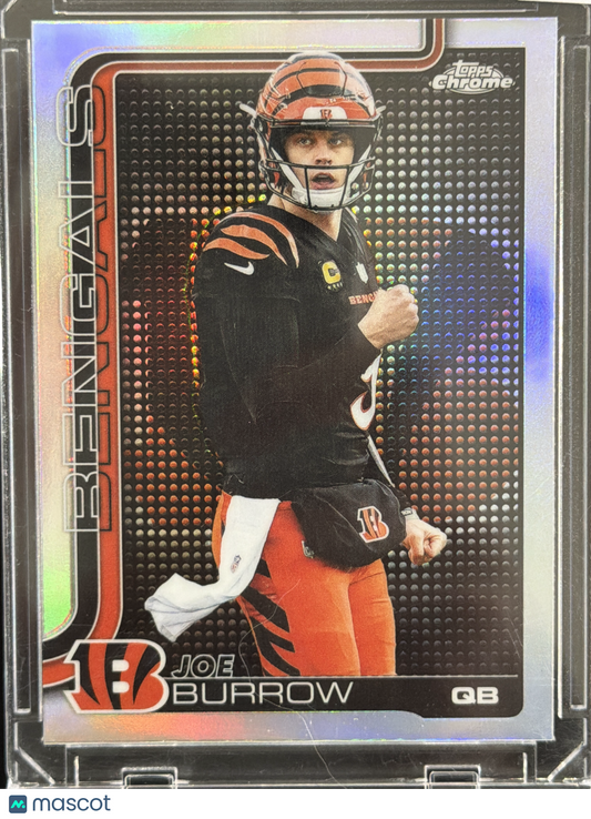 2025 Topps Chrome Joe Burrow #61 Lightboard Refractor