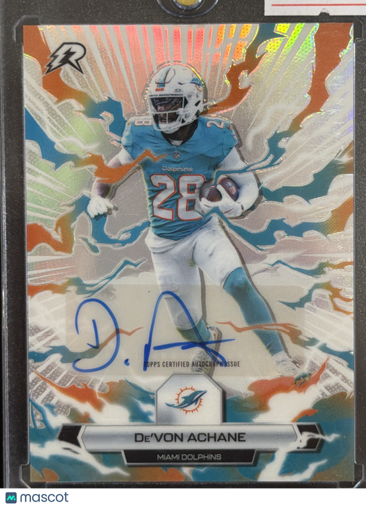 2026 Topps Resurgence De'Von Achane #63