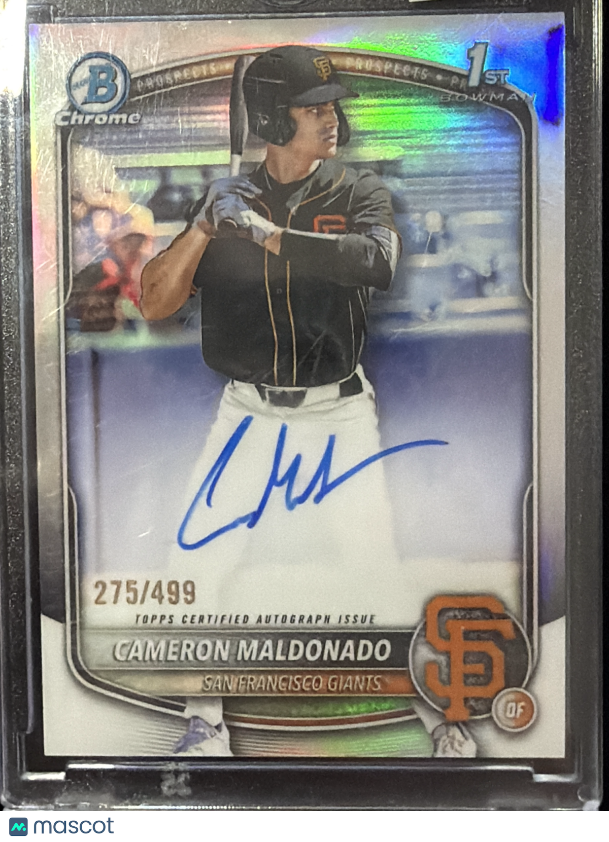 2025 Bowman Chrome Cameron Maldonado #CPA-CMA Refractor /499
