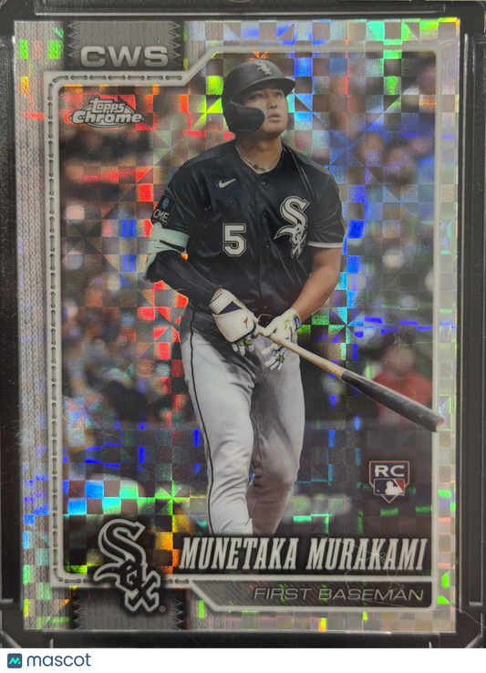 2026 Topps Chrome Munetaka Murakami #274 X-Fractor RC