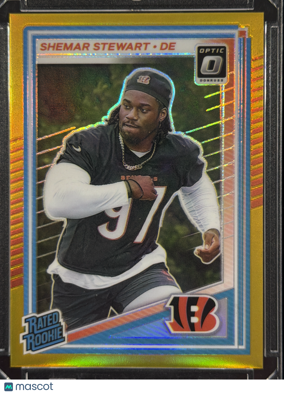 2025 Panini Donruss Optic Football Shemar Stewart #260 Gold /10