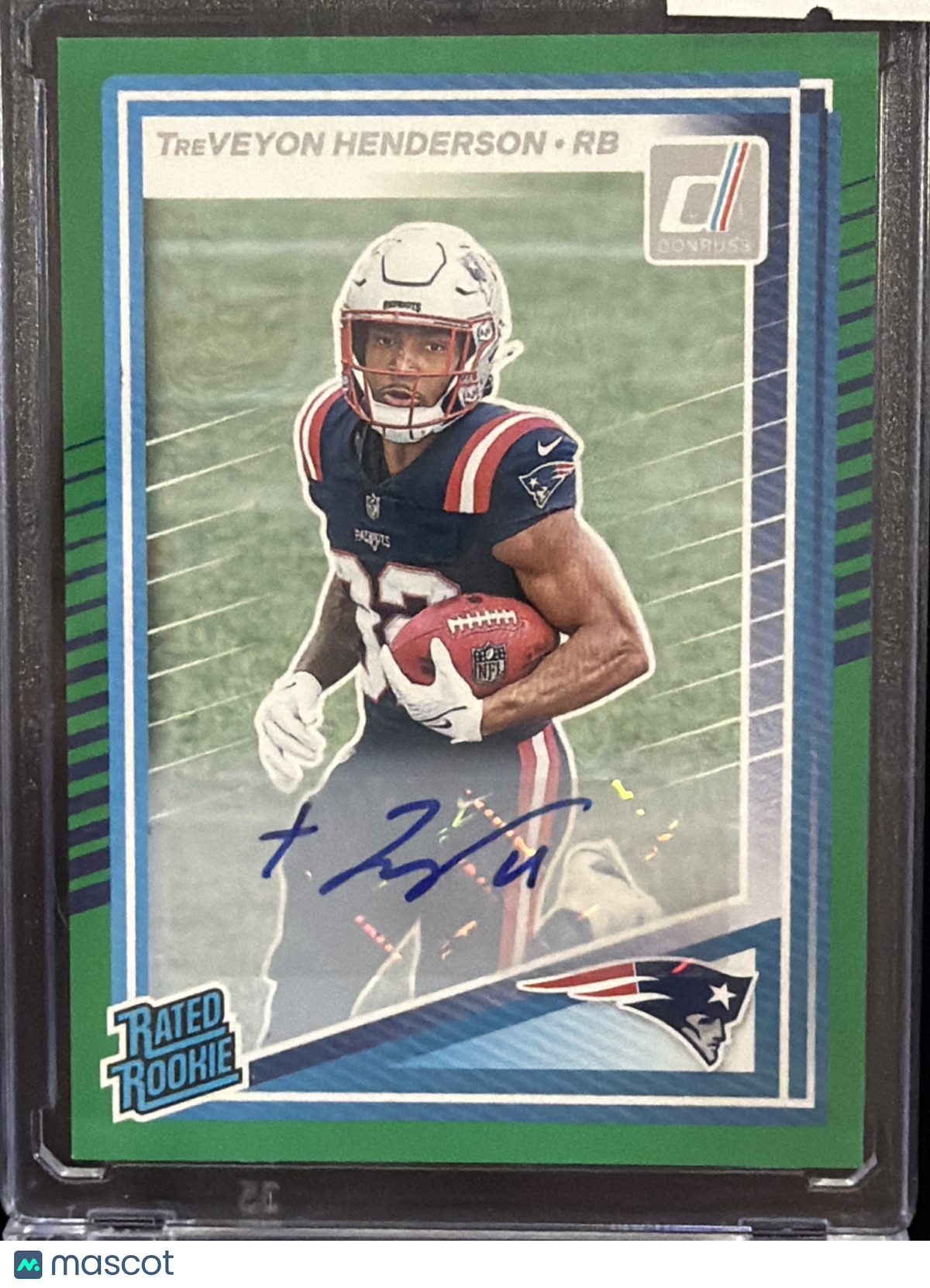 2025 Panini Donruss TreVeyon Henderson #332 Green