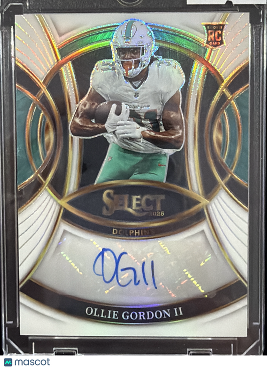 2025 Panini Select Ollie Gordon II #RSI-OGN /35 RC