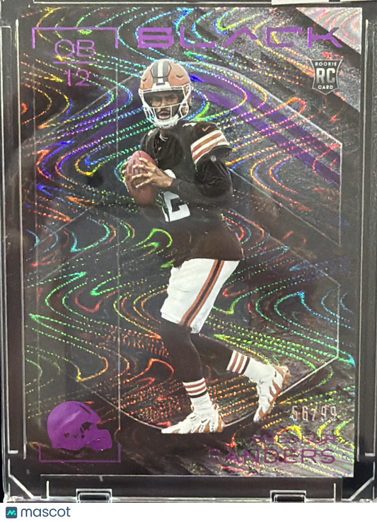 2025 Panini Black Football Shedeur Sanders #102 RC