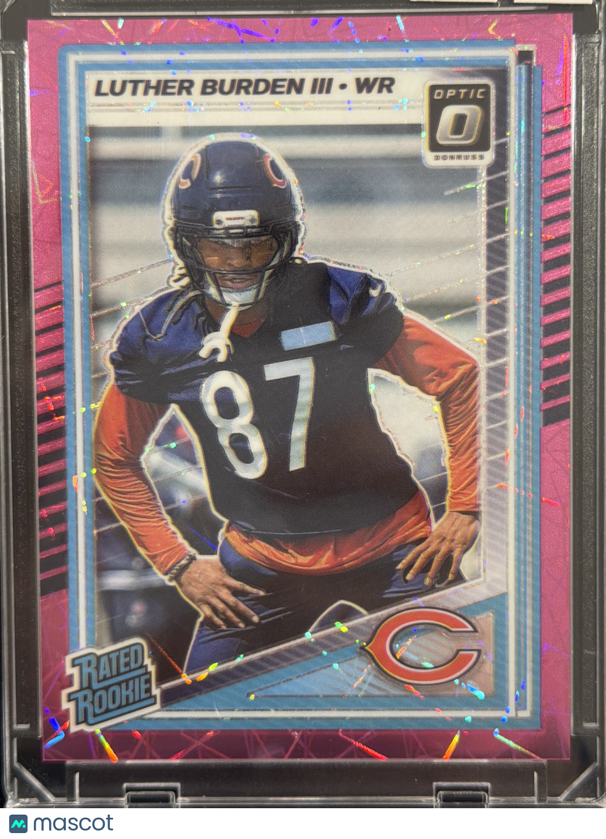 2025 Panini Donruss Optic Luther Burden III #275 Pink Velocity /99