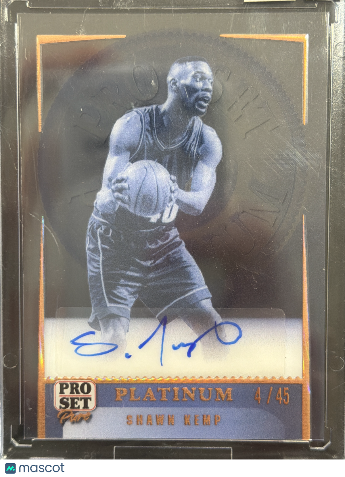 2023 Leaf Pro Set Pure Shawn Kemp #P-SK2 Platinum