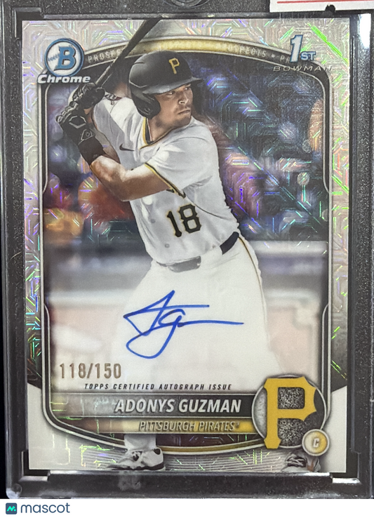 2025 Bowman Chrome Adonys Guzman #CPA-AG /150