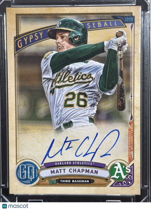 2019 Topps Gypsy Queen Matt Chapman #GQA-MC