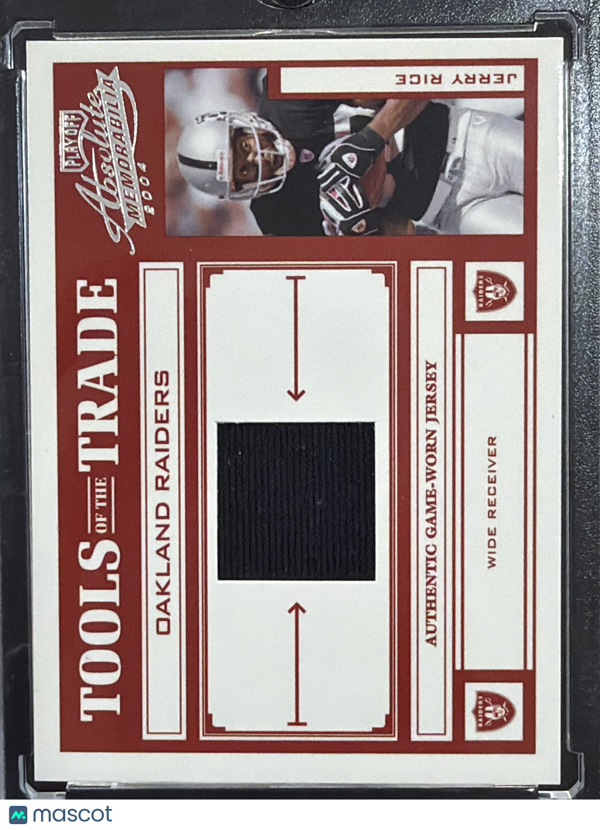 2004 Playoff Jerry Rice #TT-41 /100 Game-Worn Jersey Memorabilia
