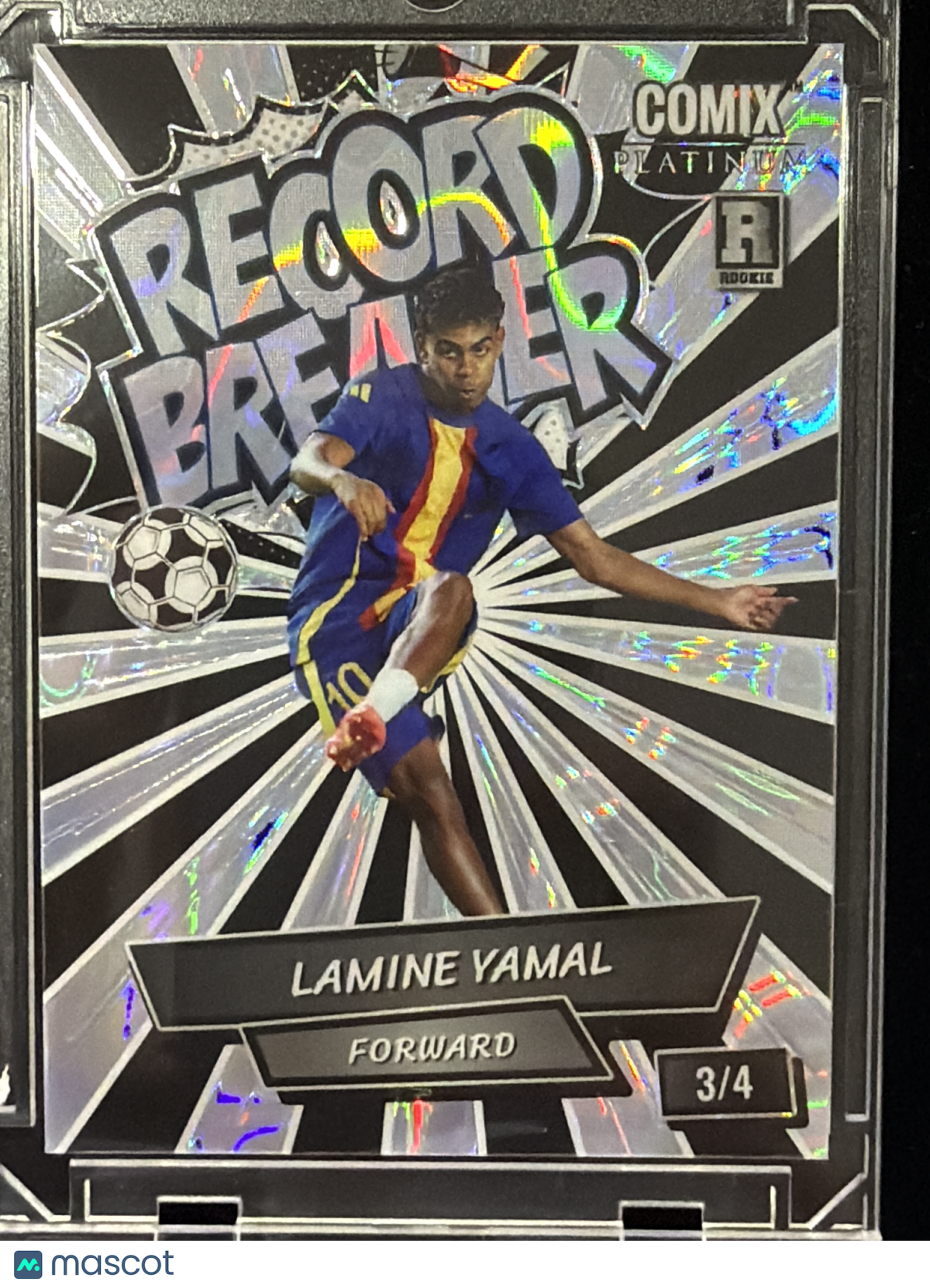 2024 Wild Card Comix Platinum Lamine Yamal #ACRB-LY13 /4