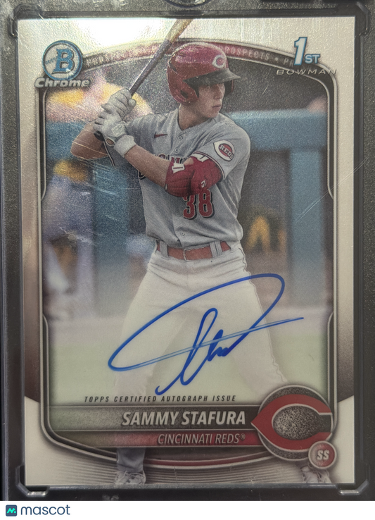 2025 Bowman Chrome Sammy Stafura #CPA-SS