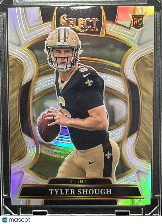 2025 Panini Select Football Tyler Shough #41 Silver Prizm RC