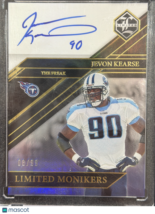 2022 Panini Limited Monikers Jevon Kearse #M-JK /99