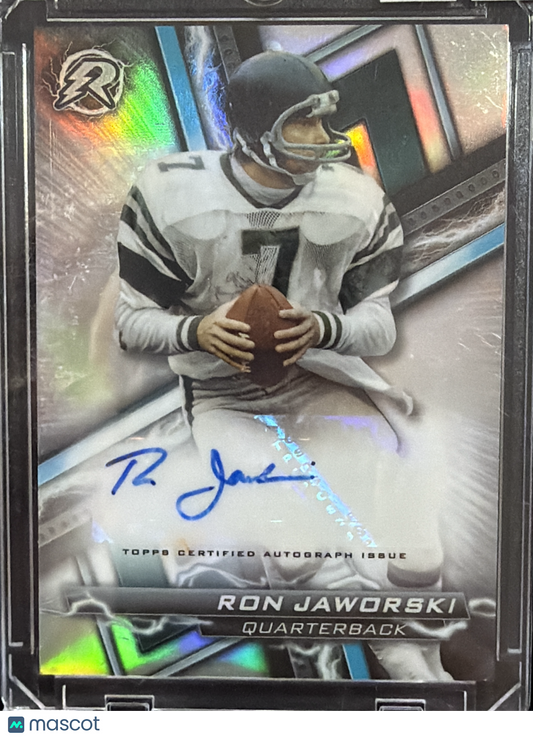 2024 Topps Composite Resurgence Signatures Ron Jaworski #RA-RJ