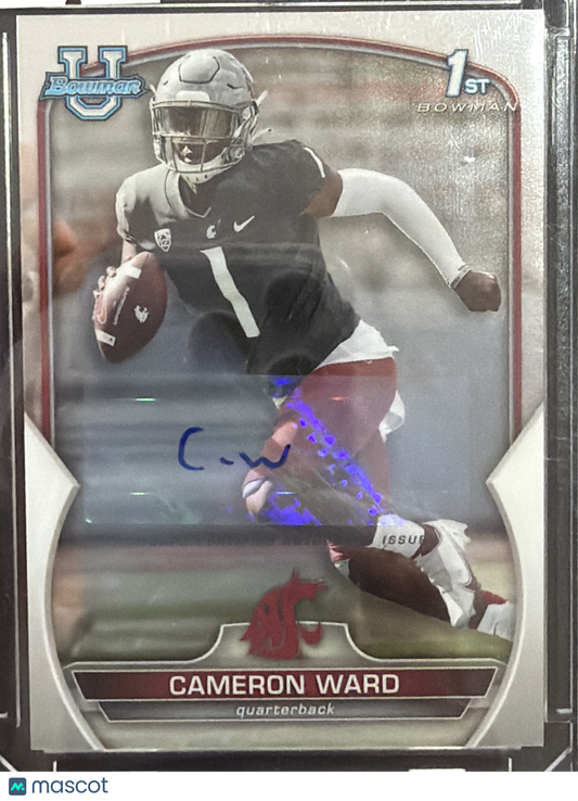 2022 Bowman University Cameron Ward #34