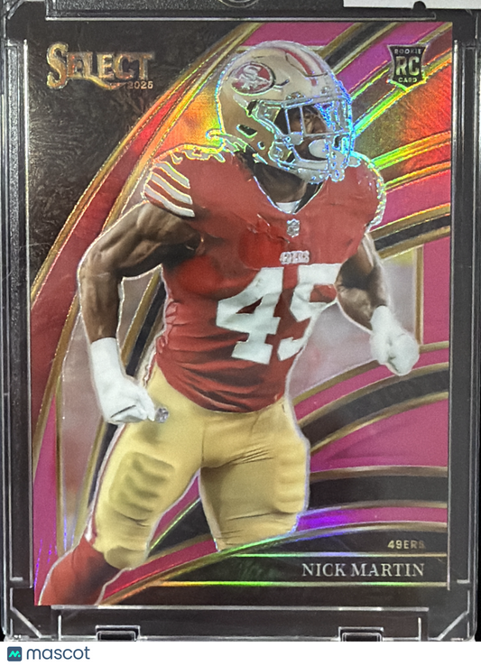 2025 Panini Select Nick Martin #216 Pink Prizm /6 RC