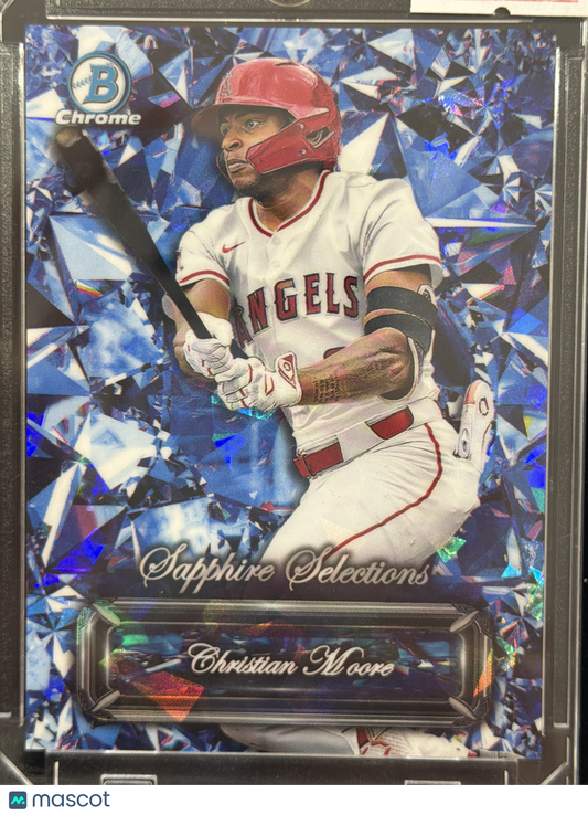 2024 Bowman Chrome Sapphire Selections Christian Moore #SS-6