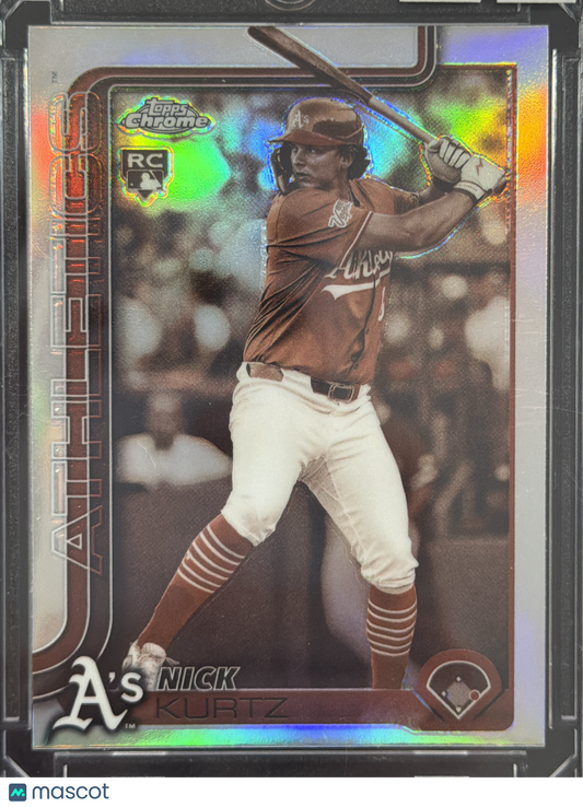 2025 Topps Chrome Nick Kurtz #USC178 Refractor RC