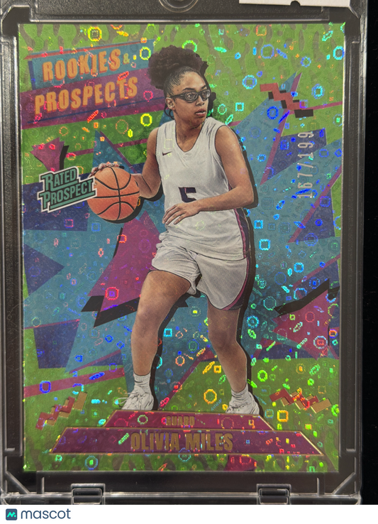 2026 Panini 90s Pop Culture Box Set Olivia Miles #127 Green Disco