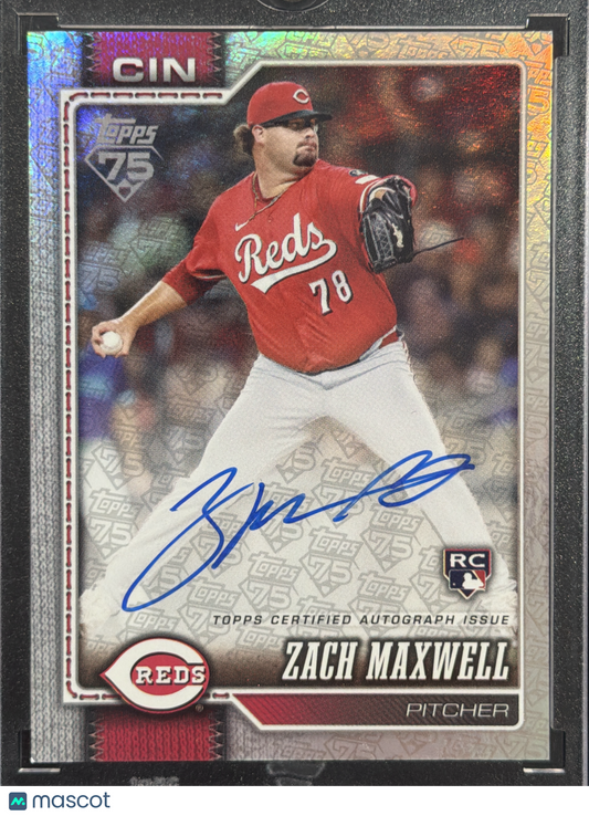 2026 Topps Series One Zach Maxwell #143 /75 RC