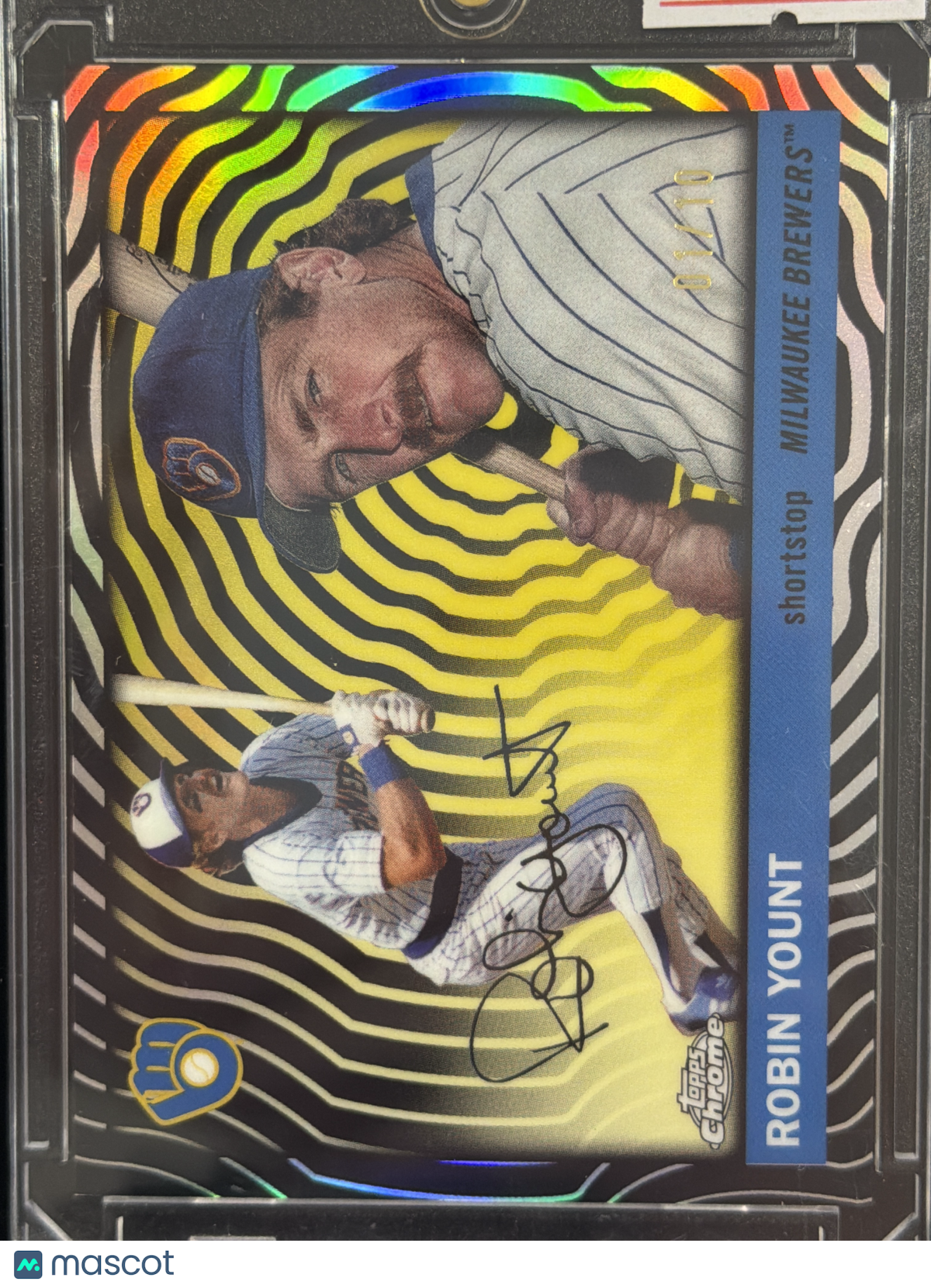 2020 Topps Chrome Robin Yount #486 /10