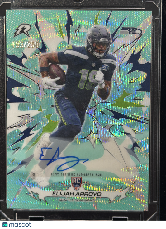 2026 Topps Rip Elijah Arroyo #187 Teal Shimmer /250 RC