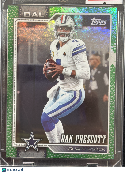 2026 Topps Dak Prescott #53 Green Dragon Scale /99