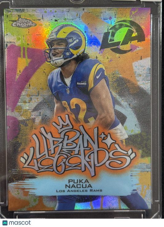 2025 Topps Chrome Urban Legends Puka Nacua #UL-8
