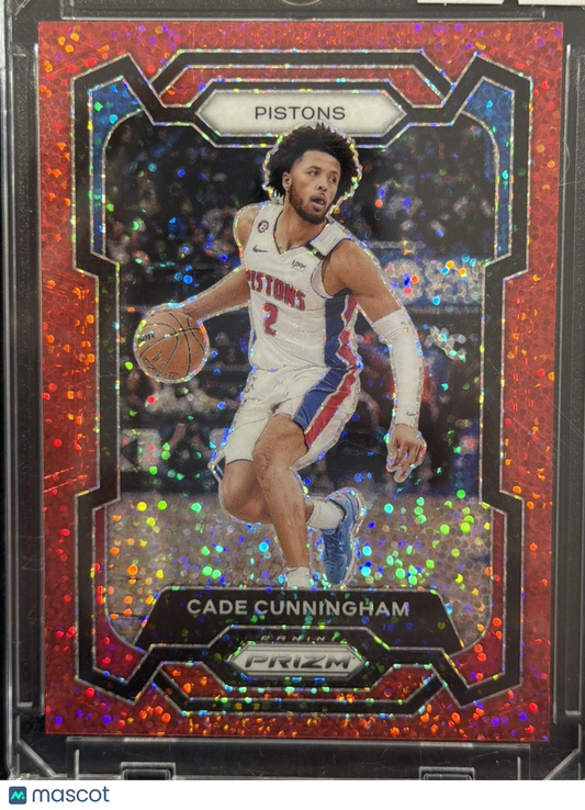 2023 Panini Prizm Cade Cunningham #11 Red Fast Break