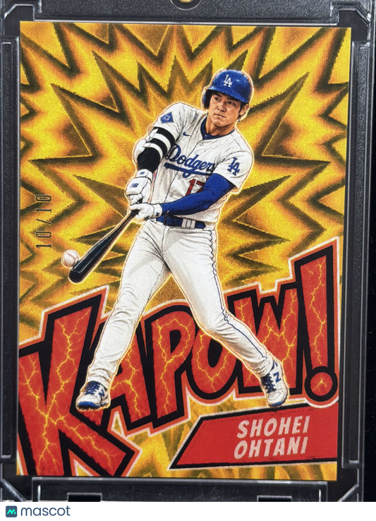 2026 KAPOW ACEO Baseball Shohei Ohtani #17 /10