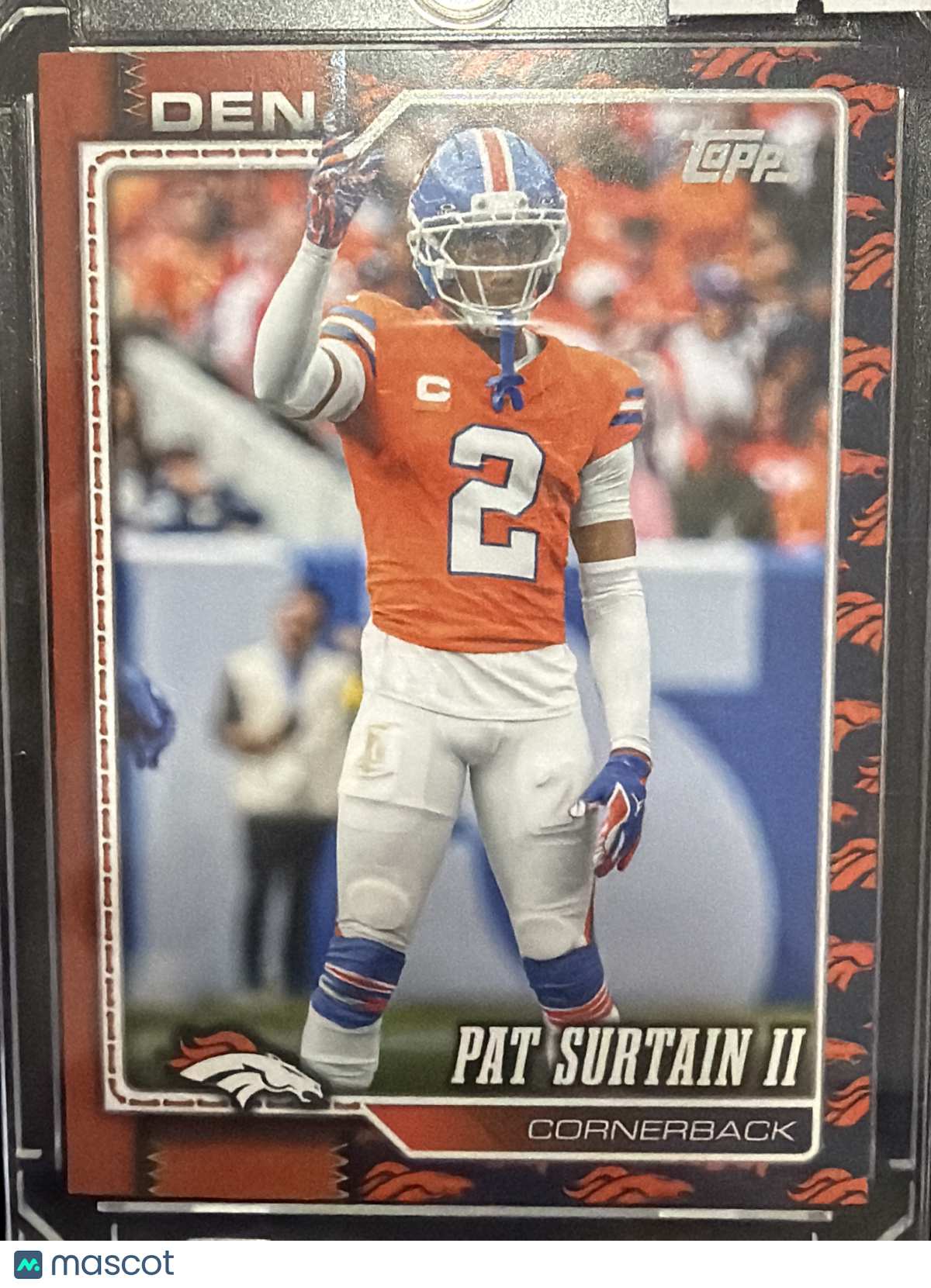 2026 Topps Football Pat Surtain II #60 Team Logo Border