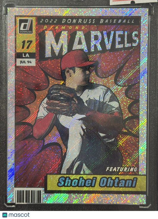 2022 Donruss Diamond Marvels Shohei Ohtani #M-9 Holo