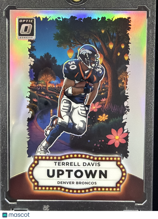 2025 Panini Donruss Optic Uptown Terrell Davis #19