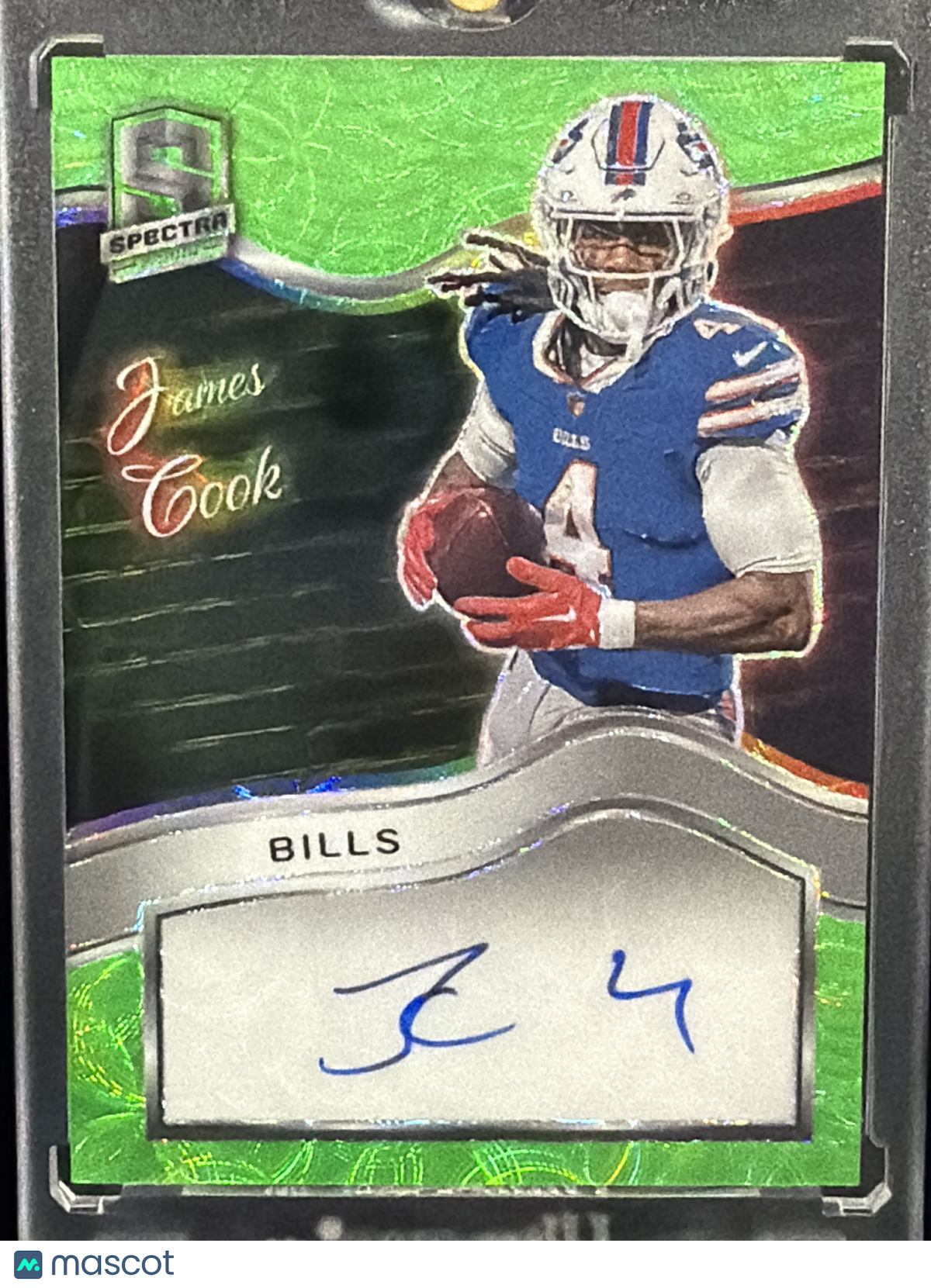 2024 Panini Spectra Colorgraphs James Cook #CG-JCK Green /35
