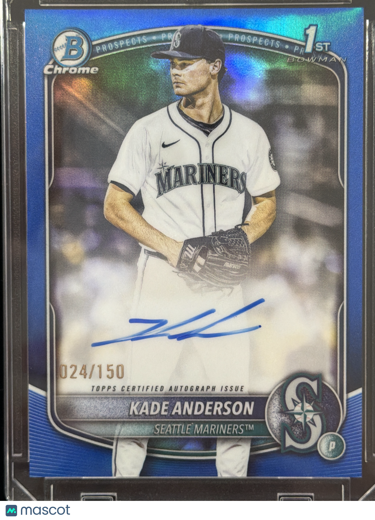 2025 Bowman Chrome Kade Anderson #CPA-KA Blue /150