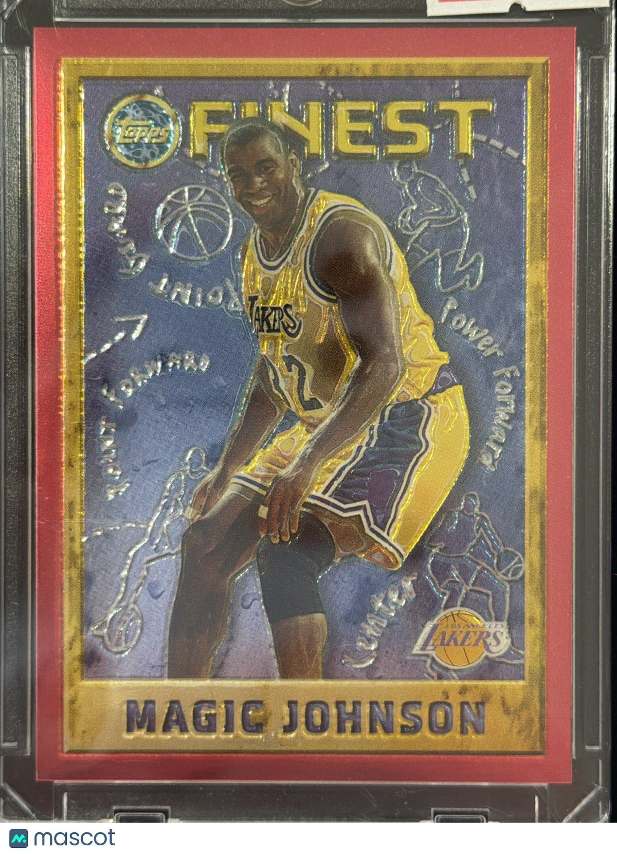 1996 Topps Finest Magic Johnson #252