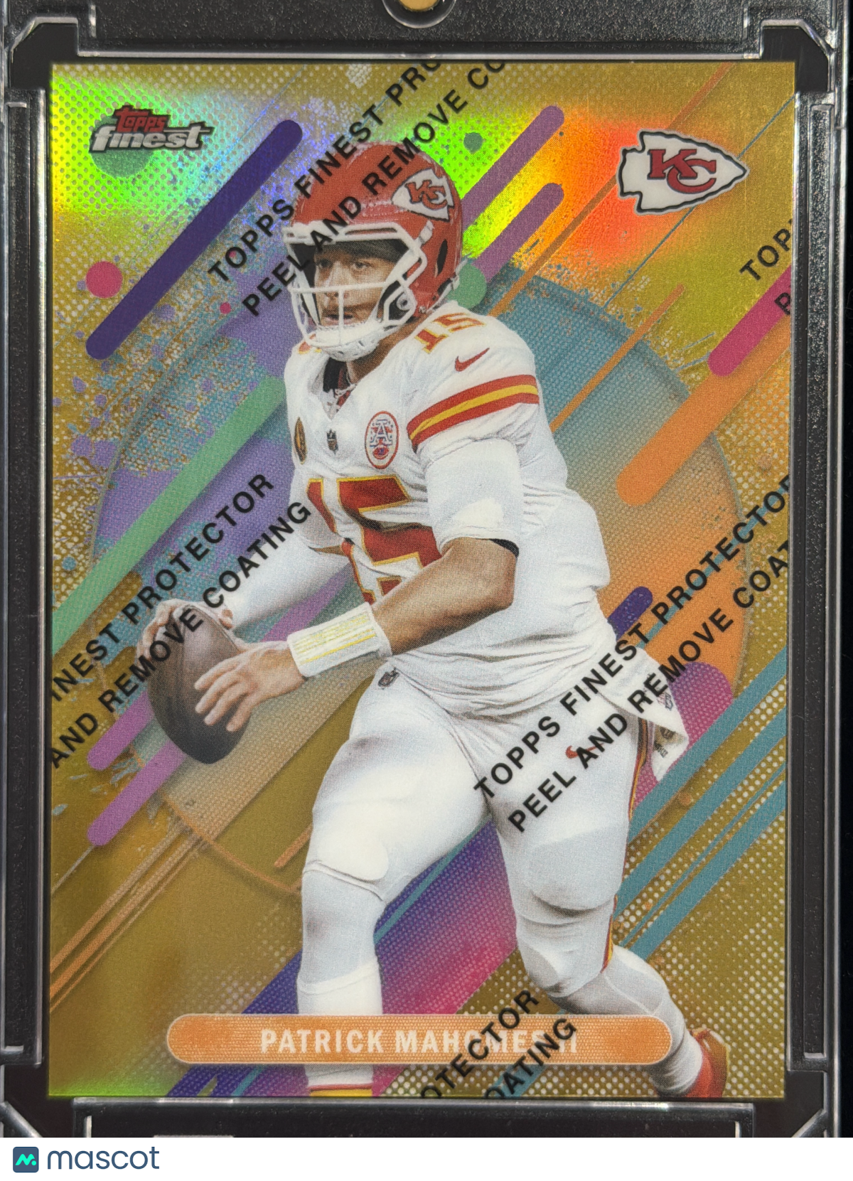 2025 Topps Finest Patrick Mahomes II #237 Gold Refractor /20