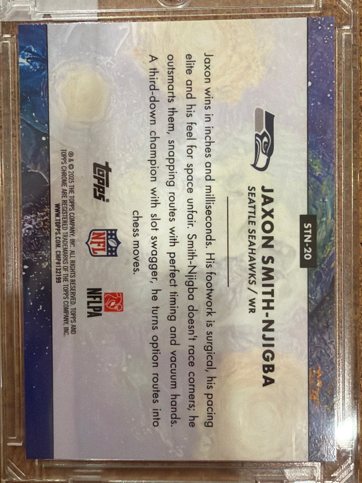 2025 Topps Chrome Starry Night Jaxon Smith-Njigba #STN-20