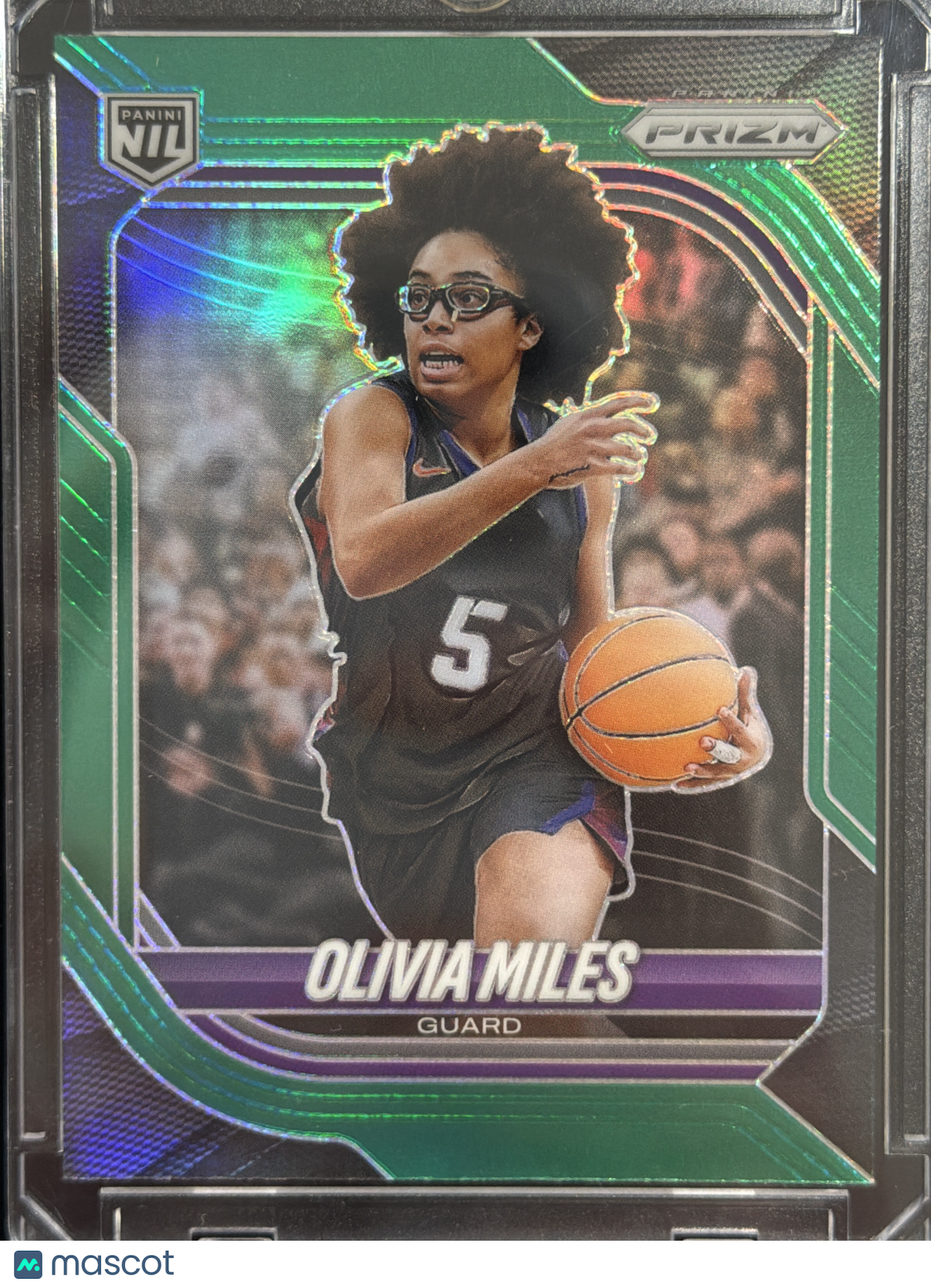 2026 Panini Prizm Basketball Olivia Miles #123 Green