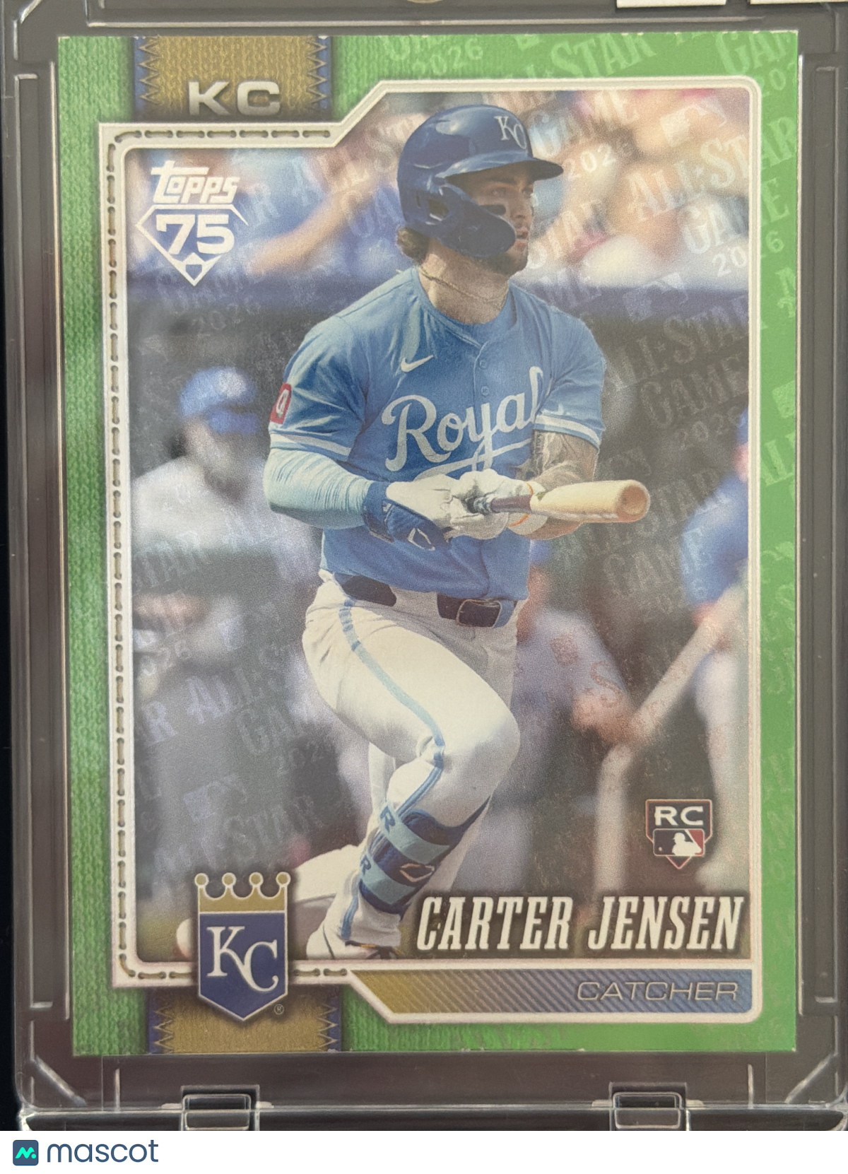 2026 Topps Series Two Carter Jensen #530 Green /99 RC