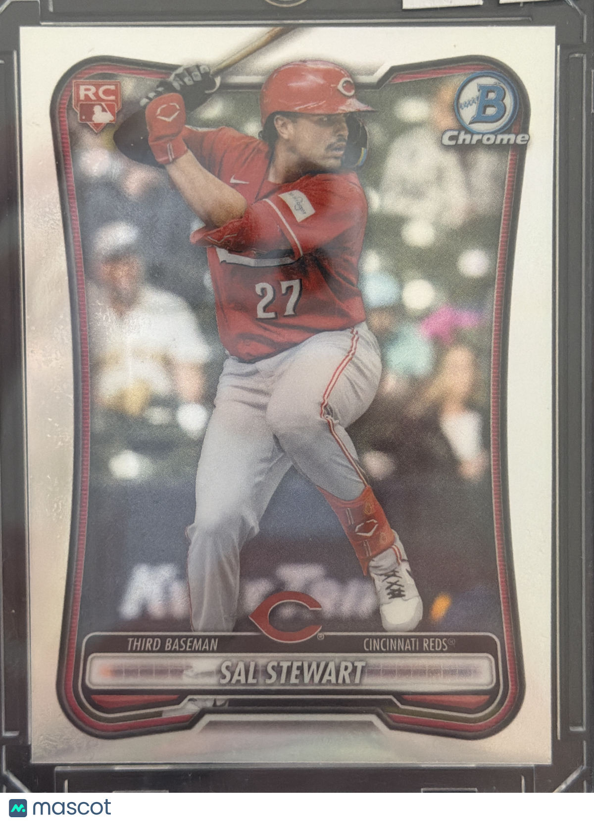 2026 Bowman Chrome Sal Stewart #48 Red Rookie RC