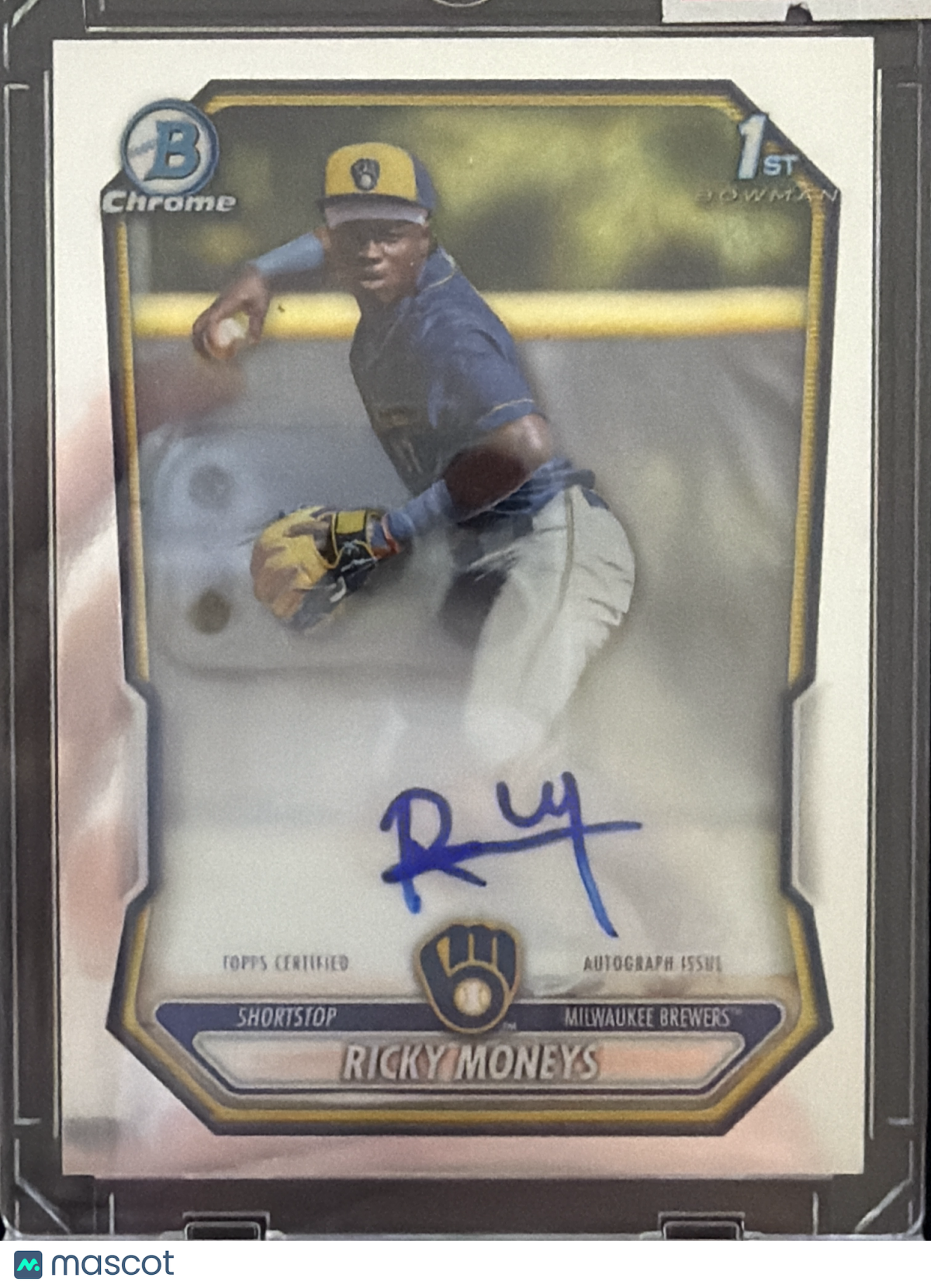 2026 Bowman Chrome Ricky Moneys #CPA-RM