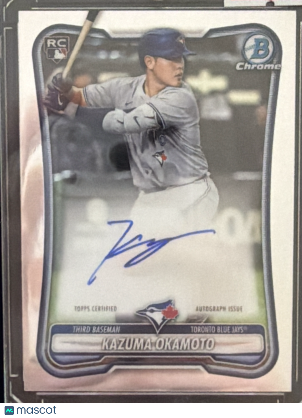 2026 Bowman Chrome Kazuma Okamoto #CRA-KO RC