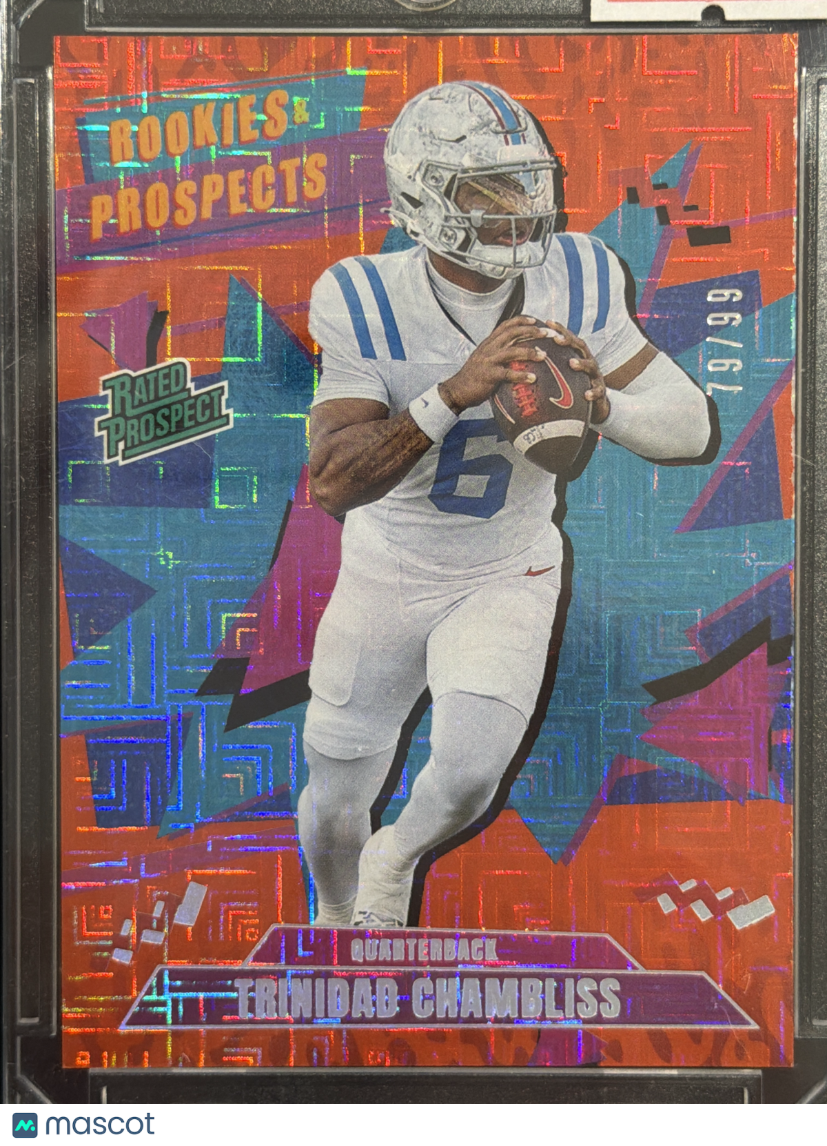 2023 Leaf Metal Rookies & Prospects Trinidad Chambliss Orange Mojo /99